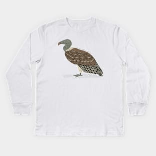 Slender-billed Vulture Kids Long Sleeve T-Shirt